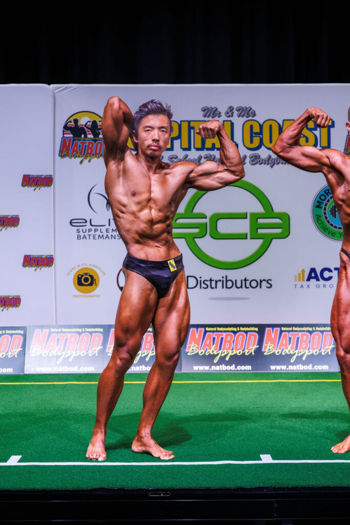 elite natural bodybuilder biceps