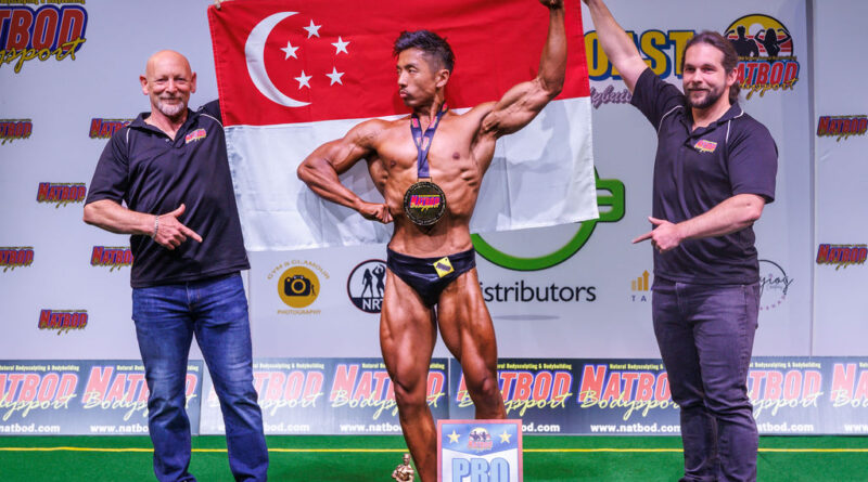elite natural bodybuilder Marcus Koh