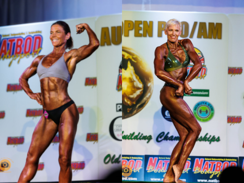 women golden era posing