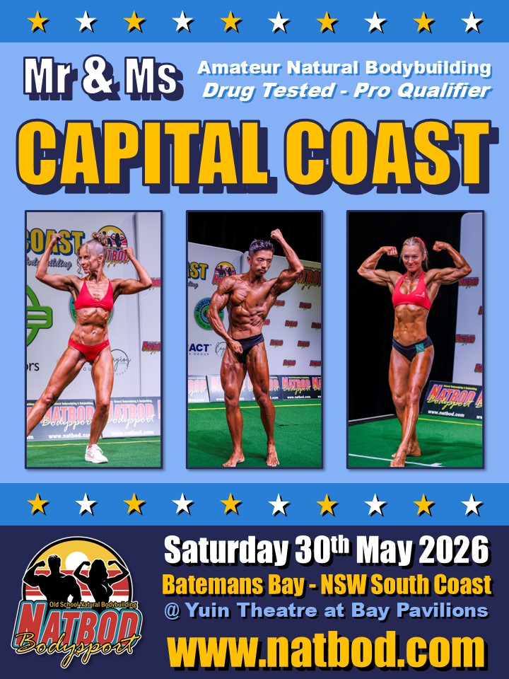 natural bodybuilding Batemans Bay 2026